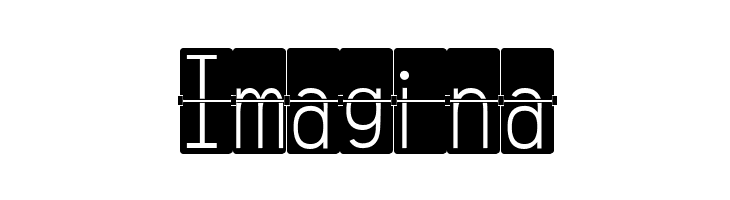 FLIPclockBlack  Free Fonts Download