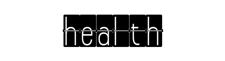 FLIPclockBlack  Free Fonts Download