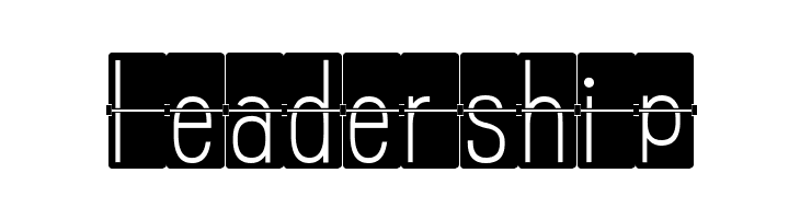 FLIPclockBlack  Free Fonts Download