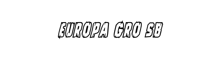 Leatherface Bold Outline Ital  Free Fonts Download