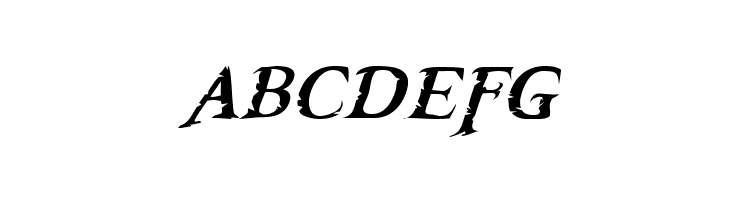 Freebooter Italic  Free Fonts Download