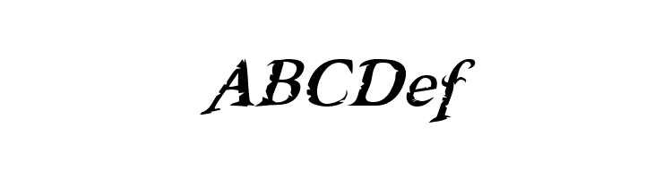 Freebooter Italic  Free Fonts Download