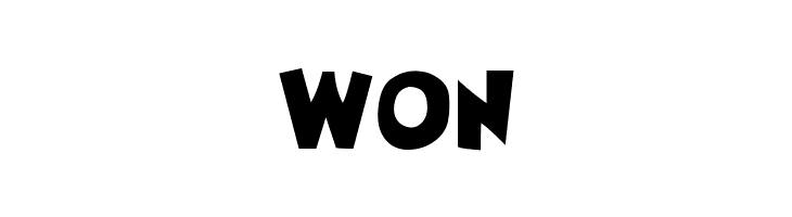 WON Pilkius Romeus Font