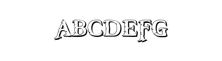 Freebooter Shadow  Free Fonts Download