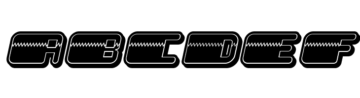 Patriotic Filled Italic  Free Fonts Download