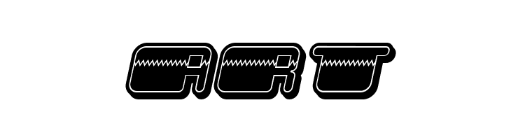 Patriotic Filled Italic  Free Fonts Download