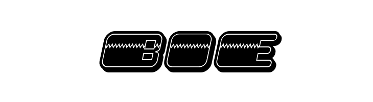 Patriotic Filled Italic  Free Fonts Download
