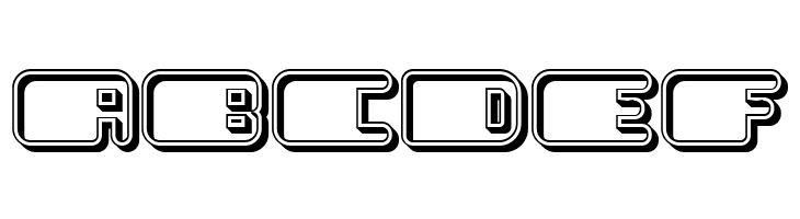 Patriotic Hollow Regular  Free Fonts Download