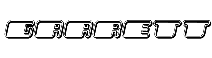 Patriotic Hollow Italic  Free Fonts Download