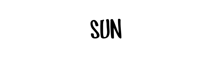 SUN Joinks Font