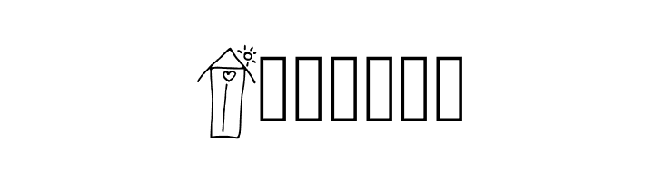 Alphabet Houses Regular  Free Fonts Download