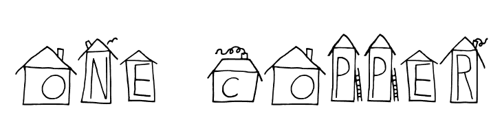 Alphabet Houses Regular  Free Fonts Download