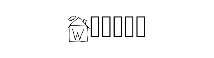 Alphabet Houses Regular  Free Fonts Download