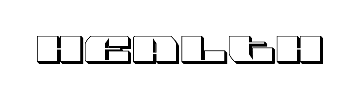 Joy Shark Semi-Condensed 3D  Free Fonts Download