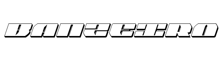 Joy Shark 3D Italic  Free Fonts Download