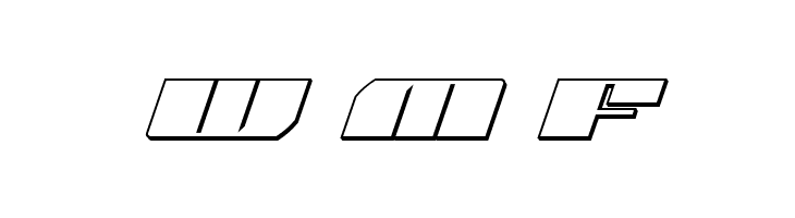 Joy Shark Outline Italic  Free Fonts Download