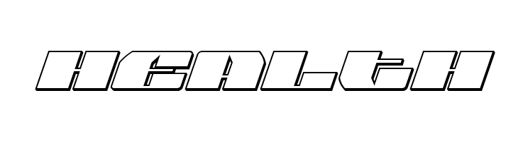 Joy Shark Outline Italic  Free Fonts Download