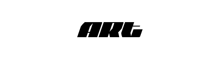 Joy Shark Extra-Condensed Italic  Free Fonts Download