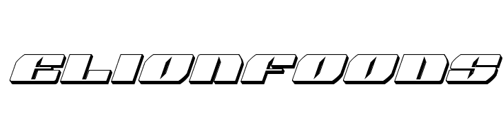 Joy Shark Semi-Condensed 3D Italic  Free Fonts Download