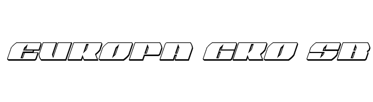Joy Shark Outline Semi-ConItal  Free Fonts Download