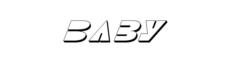 Disco Duck 3D Italic  Free Fonts Download