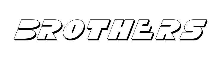 Disco Duck 3D Italic  Free Fonts Download