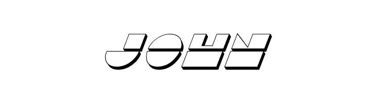 Disco Duck 3D Italic  Free Fonts Download