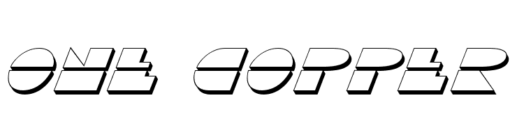 Disco Duck 3D Italic  Free Fonts Download