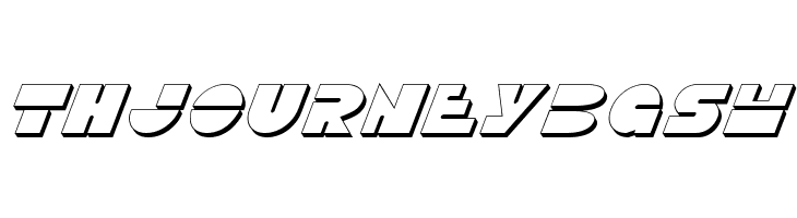 Disco Duck 3D Italic  Free Fonts Download