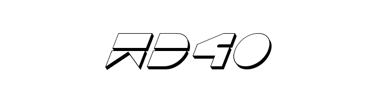 Disco Duck 3D Italic  Free Fonts Download