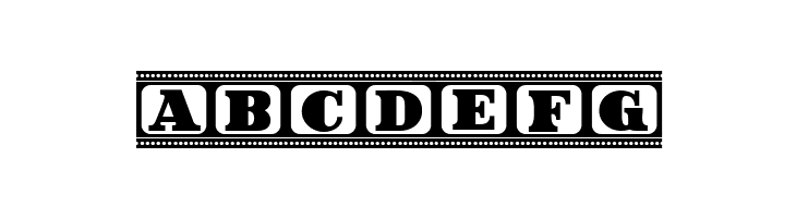 Film Letters Regular  Free Fonts Download