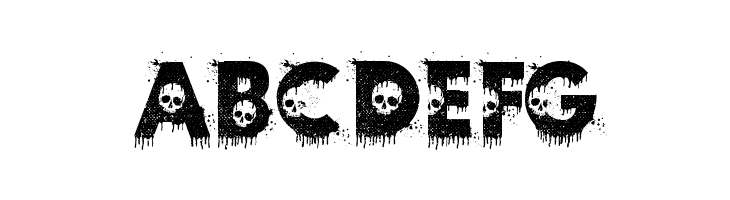 Zilap Horror  Free Fonts Download