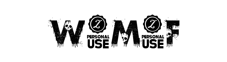 Zilap Horror  Free Fonts Download