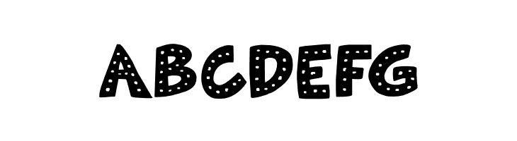 Plastic Fantastic Dots DEMO Regular  Free Fonts Download