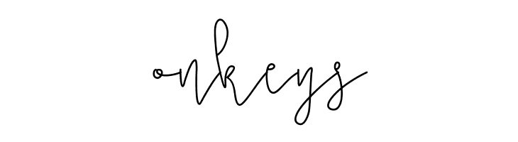 Bridal Shower Monoline Script Light  Free Fonts Download