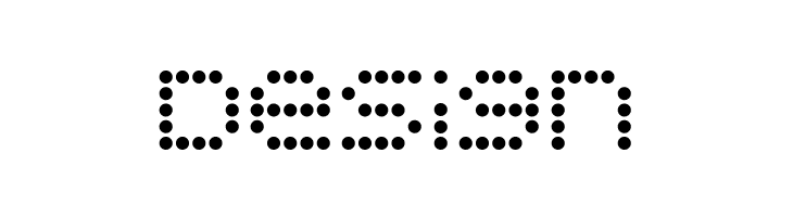 5x5 Dots  Free Fonts Download