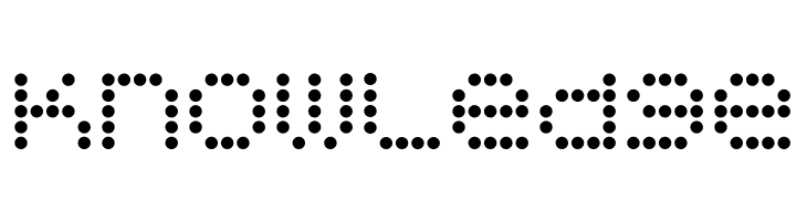 5x5 Dots  Free Fonts Download