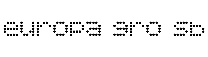 5x5 Dots  Free Fonts Download