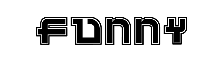 Funny Samurai Outline  Free Fonts Download