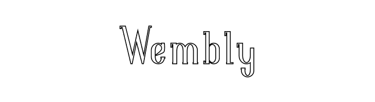 NORTH MOUNT Outline  Free Fonts Download