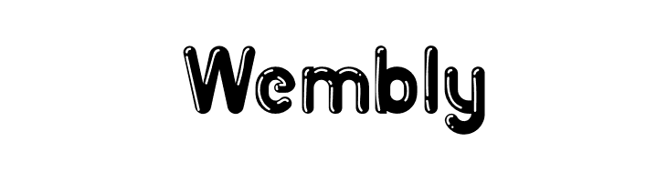 BigBOBY Balloons  Free Fonts Download