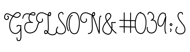 Aleda Monoline  Free Fonts Download