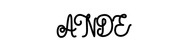 Aleda Monoline Bold  Free Fonts Download