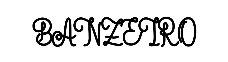 Aleda Monoline Bold  Free Fonts Download