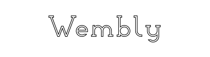 Woolacombe Outline  Free Fonts Download