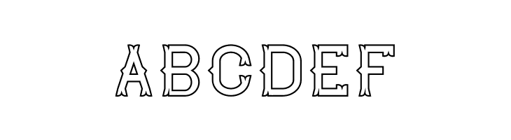 The Lekker Outline  Free Fonts Download