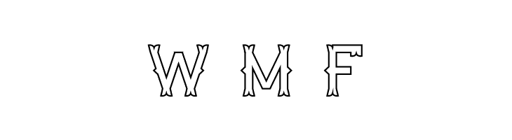 The Lekker Outline  Free Fonts Download