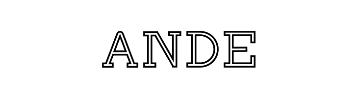 BRIAN WORTH Outline  Free Fonts Download