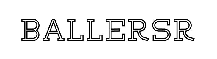 BRIAN WORTH Outline  Free Fonts Download