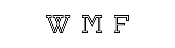 BRIAN WORTH Outline  Free Fonts Download